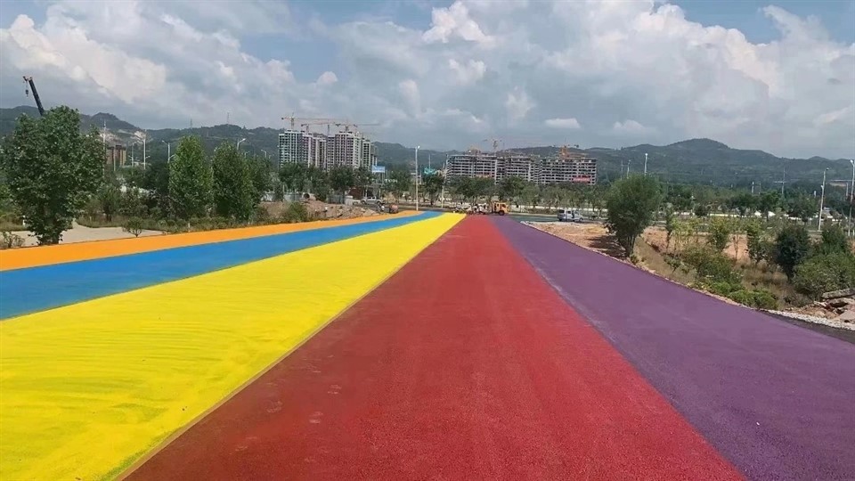 Colorful Anti Slip Road Marking Paint factory
