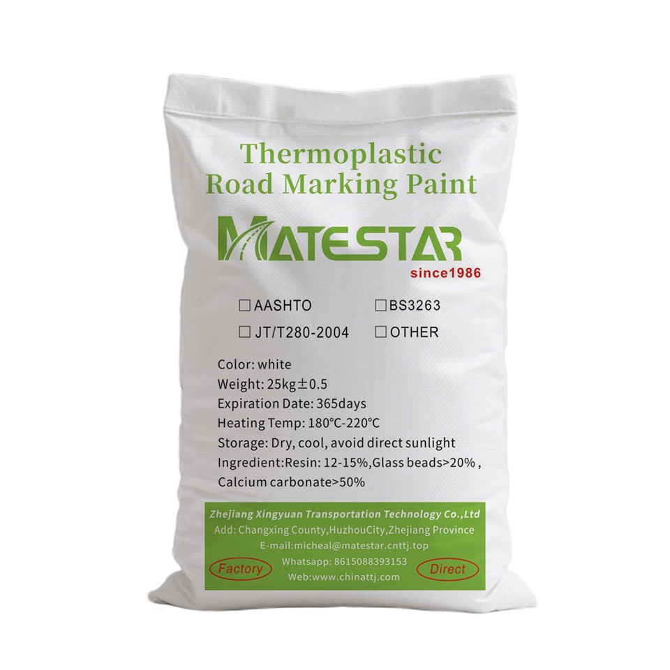 White Thermoplastic Paint