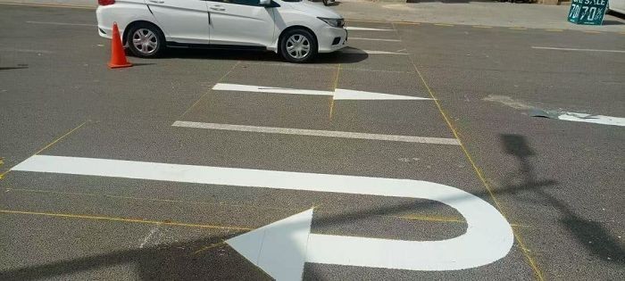 White Thermoplastic Road Markings best